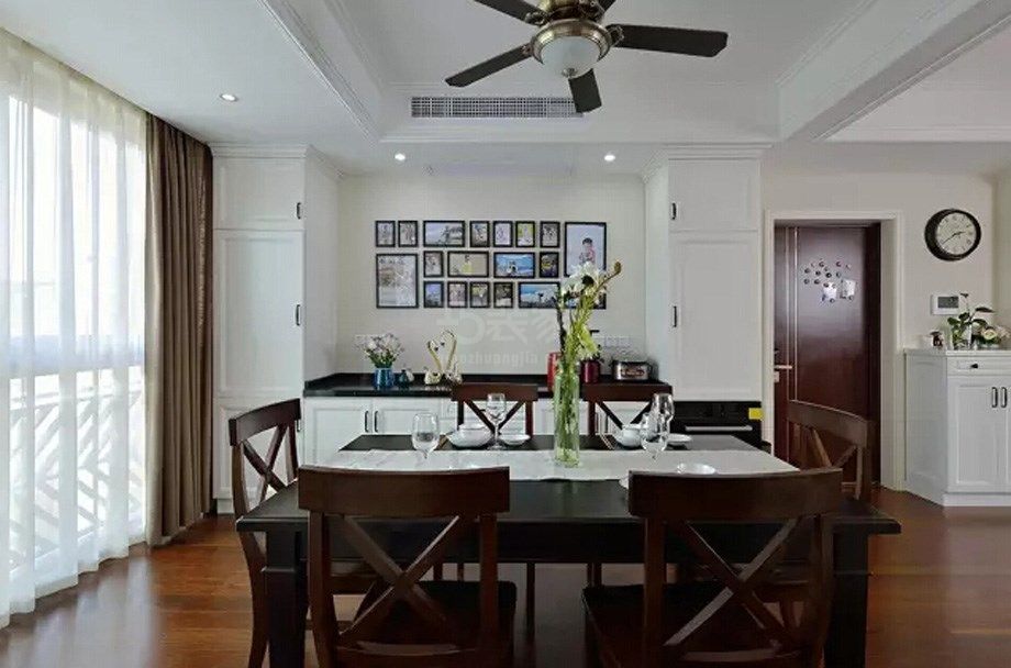 -龙湖花千树180平米美式风格