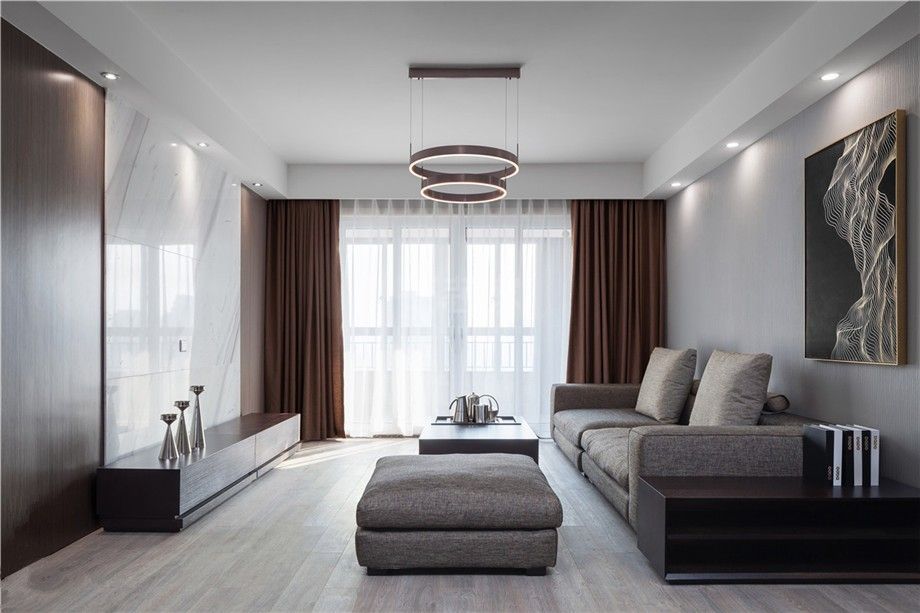 -海伦春天170平米现代简约风格设计方案