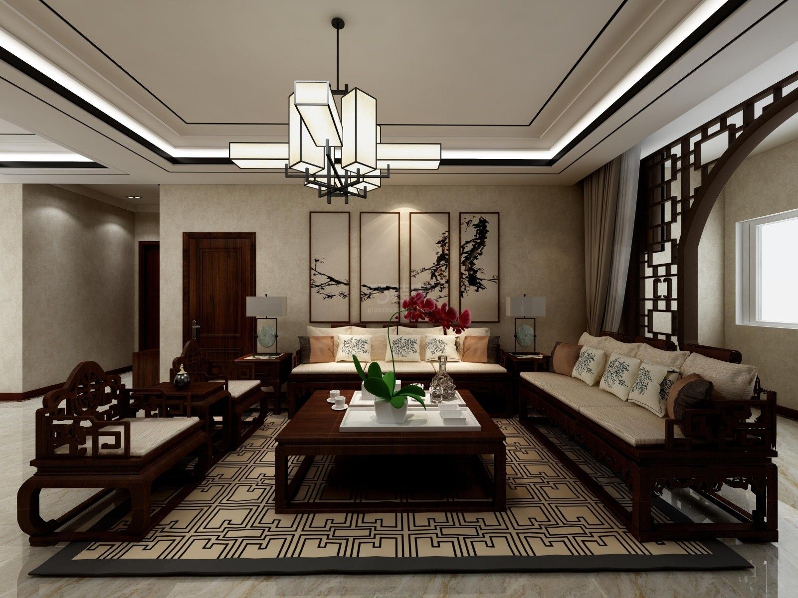 -陇东佳苑143新中式