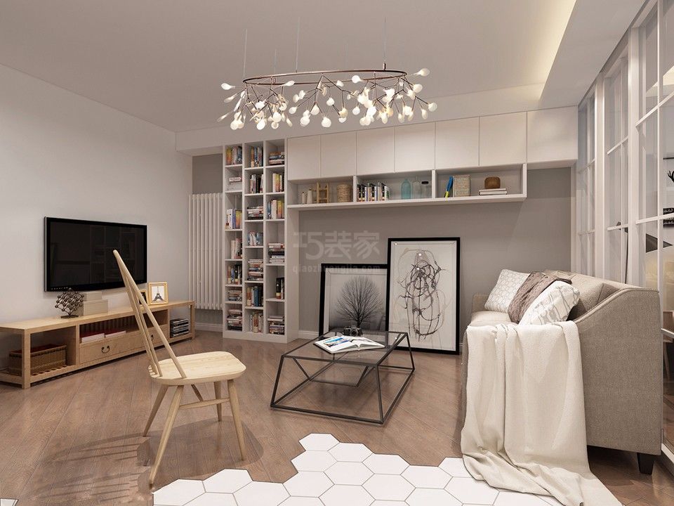 -高科朗山120平米现代设计风格