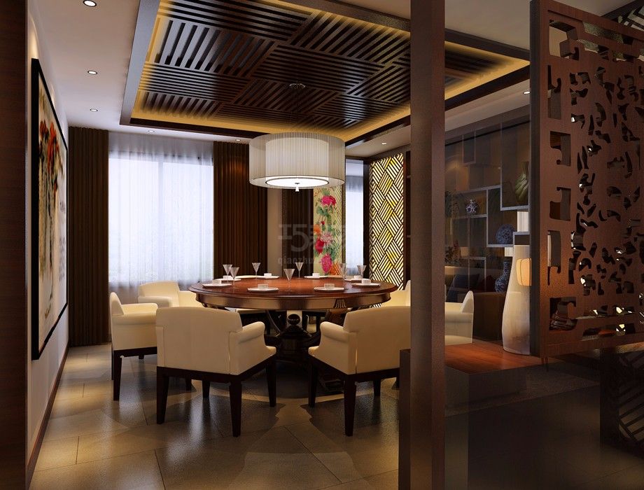 白桦林间148平米中式风格