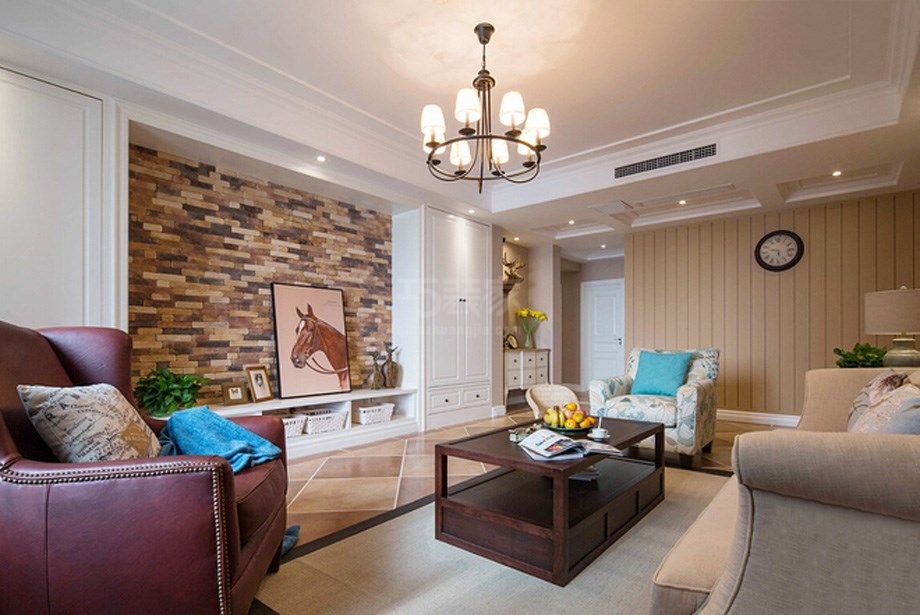 -龙湖花千树160平米美式风格