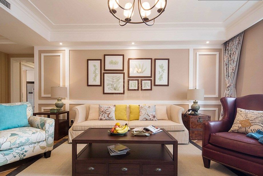 -龙湖花千树160平米美式风格