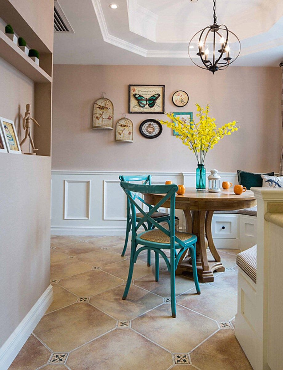 -龙湖花千树160平米美式风格