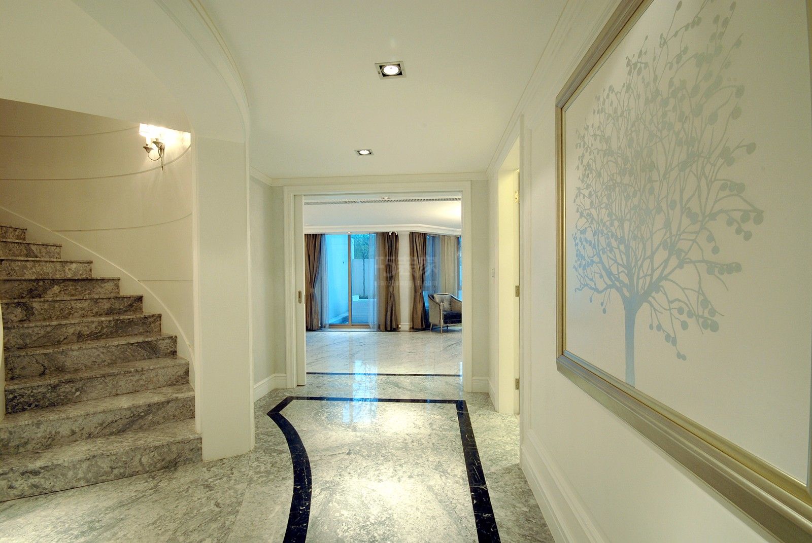 -西安国岭636平米装修设计案例