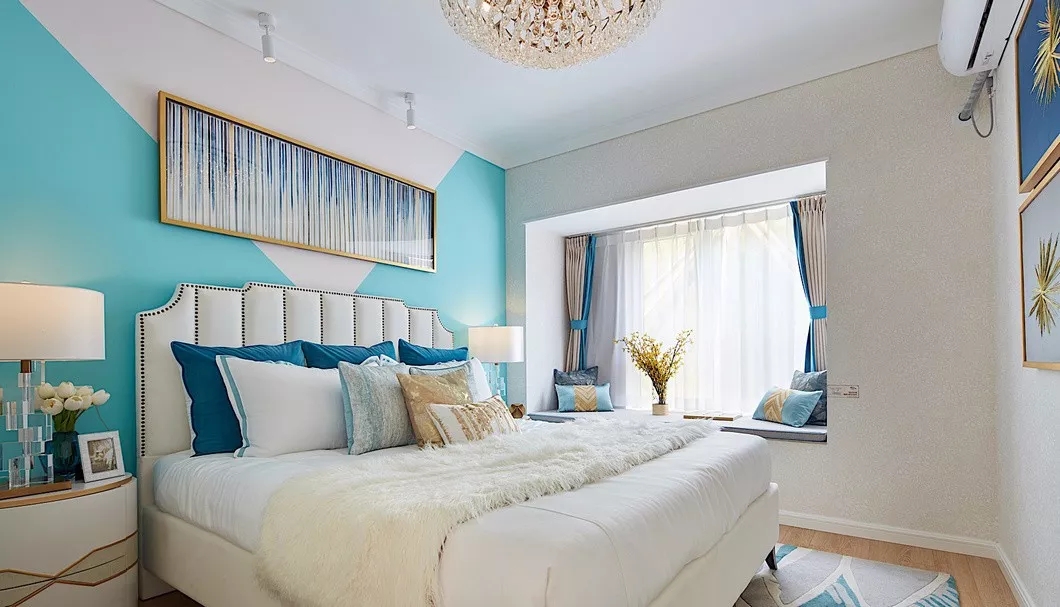 卧室-90平米现代简约设计，优雅时尚，简洁朴素之美