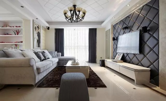130平简欧风格家 就爱这种时尚与优雅