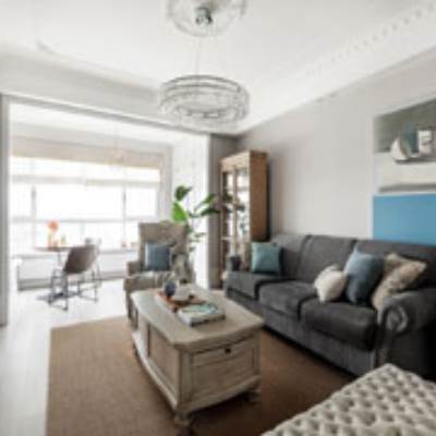 南湖意境125平米美式风格