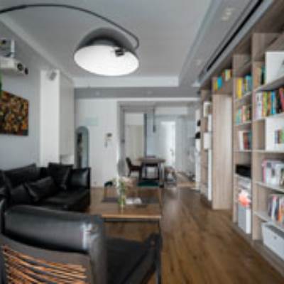 天琴湾小区125平米工业风格