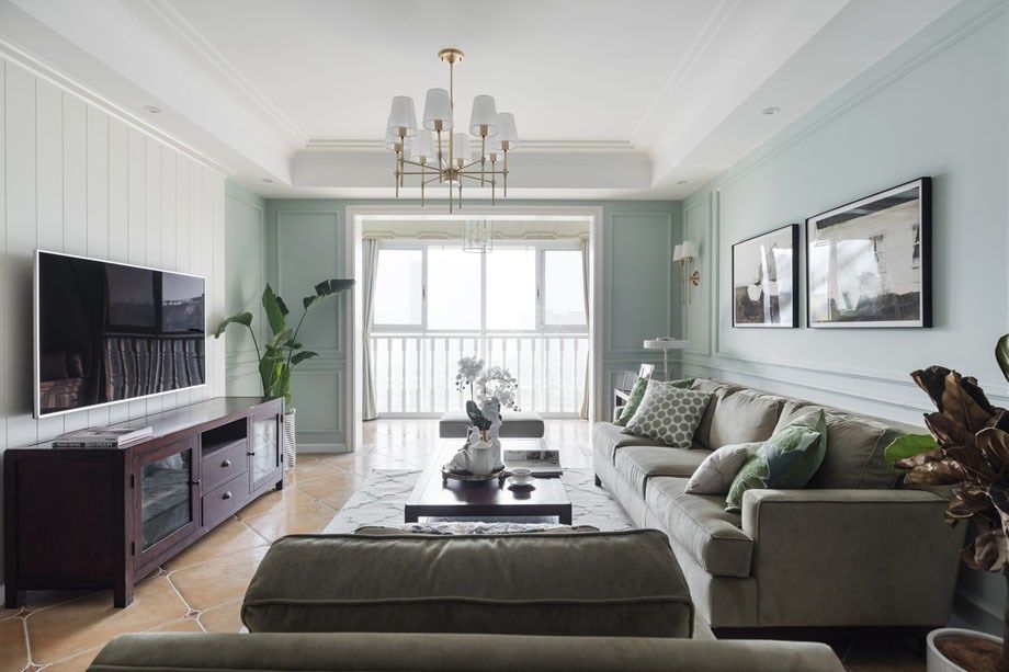 -龙湖花千树145平米美式风格