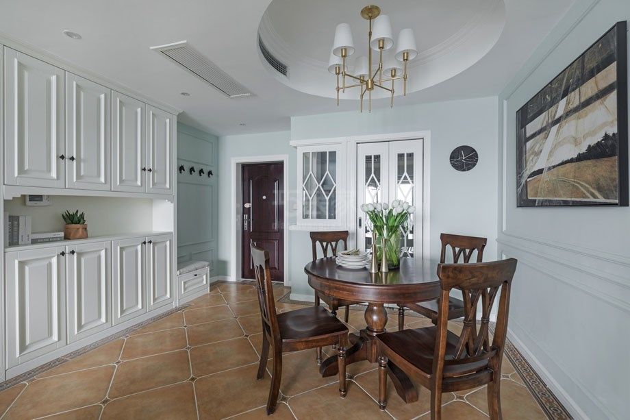 -龙湖花千树145平米美式风格