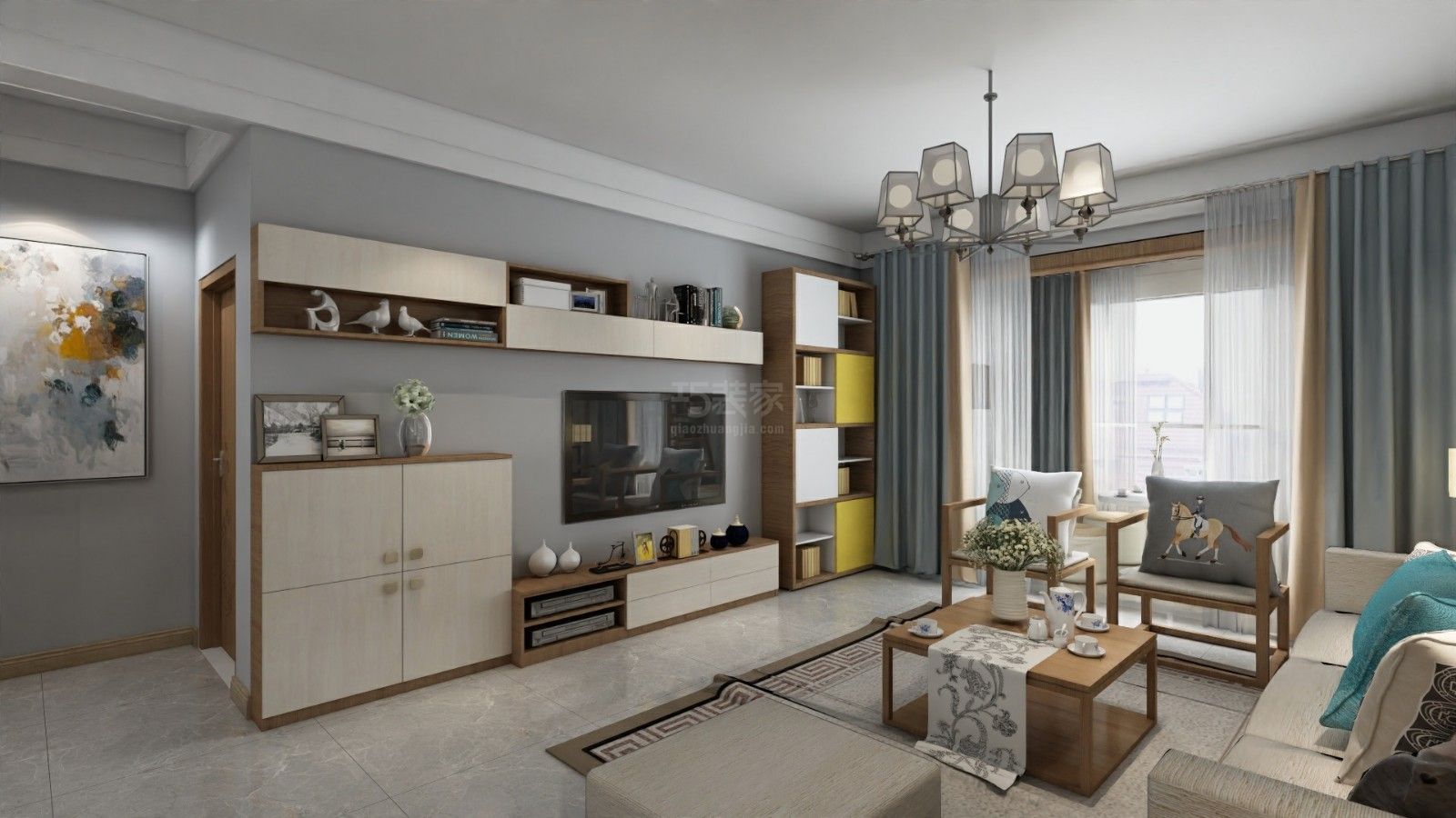 -长安大学160平方现代简约