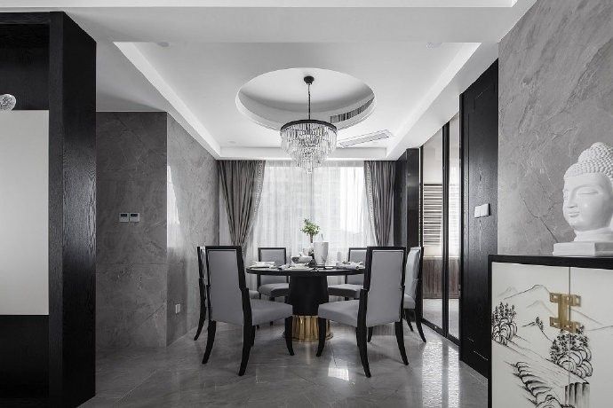 0-万象春天小区116平米中式风格