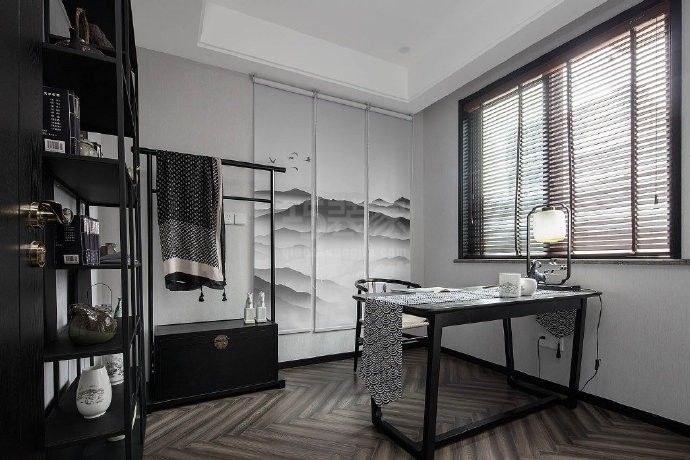 0-万象春天小区116平米中式风格