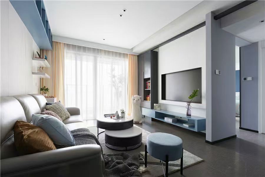 御溪望城85平北欧风